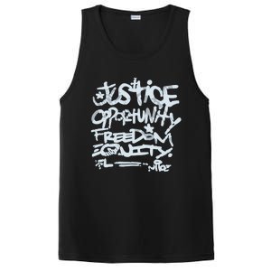 Justice Opportunity Equity Freedom L PosiCharge Competitor Tank