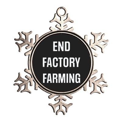 John Oberg End Factory Farming Metallic Star Ornament