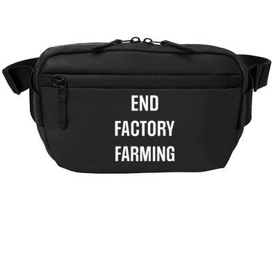 John Oberg End Factory Farming Crossbody Pack