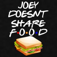 Joey Doesn't Share Food Ladies PosiCharge Tri-Blend Wicking Tank