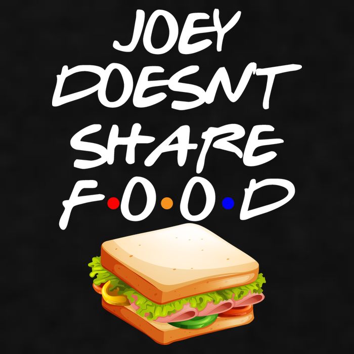 Joey Doesn't Share Food Ladies PosiCharge Tri-Blend Wicking Tank
