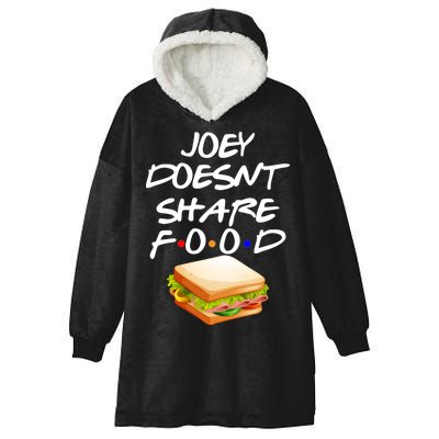 Joey Doesn't Share Food Hooded Wearable Blanket