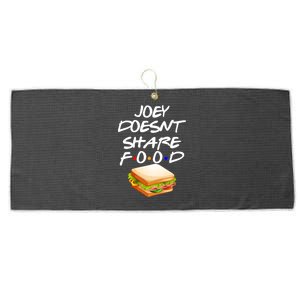 Joey Doesn't Share Food Large Microfiber Waffle Golf Towel