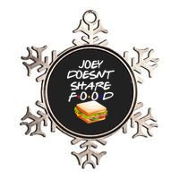 Joey Doesn't Share Food Metallic Star Ornament