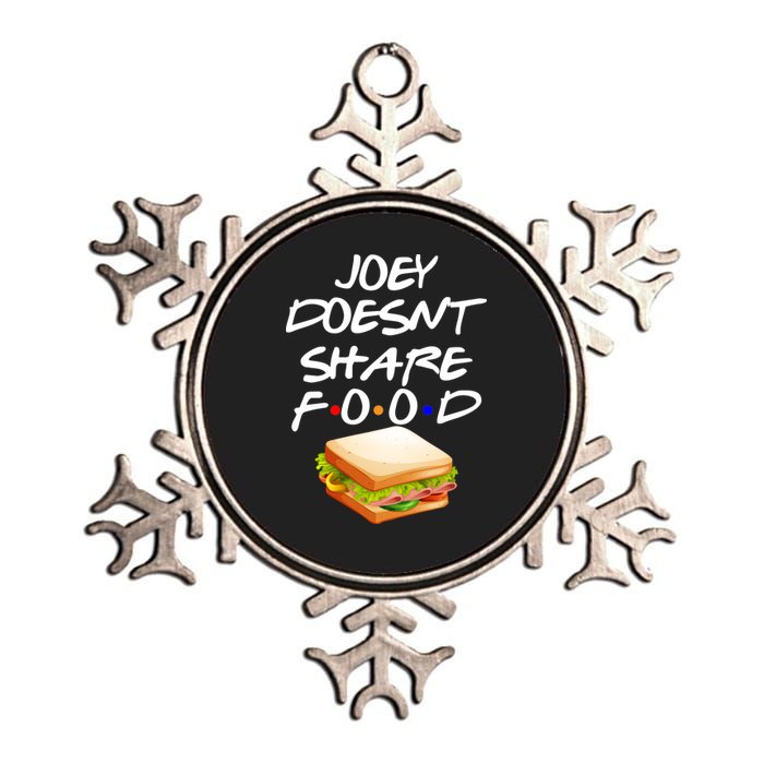 Joey Doesn't Share Food Metallic Star Ornament