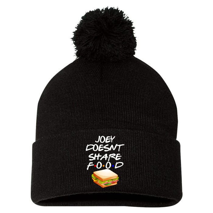 Joey Doesn't Share Food Pom Pom 12in Knit Beanie