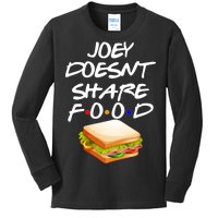 Joey Doesn't Share Food Kids Long Sleeve Shirt