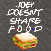 Joey Doesn't Share Food Cotton Canvas Backpack