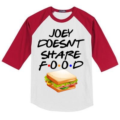 Joey Doesn't Share Food Kids Colorblock Raglan Jersey