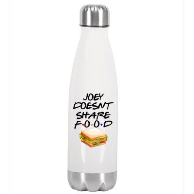 Joey Doesn't Share Food Stainless Steel Insulated Water Bottle