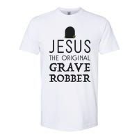 Jesus Original Grave Robber Cute Christian Easter Halloween Softstyle CVC T-Shirt