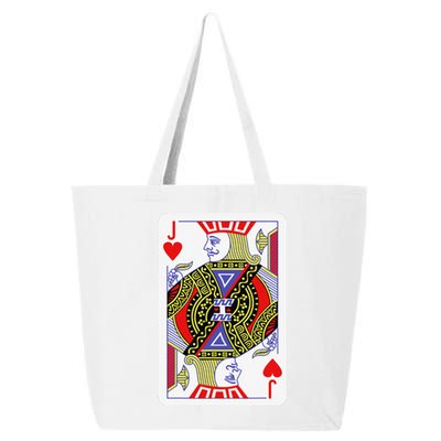 Jack Of Hearts Playing Cards Halloween Costume Casino Easy 25L Jumbo Tote