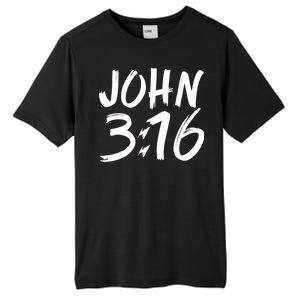 John 3:16 Tall Fusion ChromaSoft Performance T-Shirt