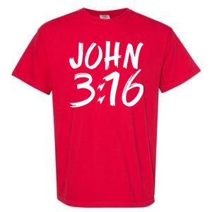 John 3:16 Garment-Dyed Heavyweight T-Shirt