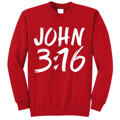 John 3:16 Sweatshirt