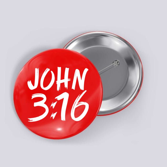 John 3:16 Button