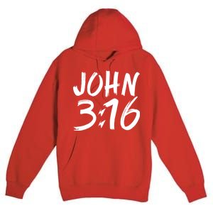 John 3:16 Premium Pullover Hoodie