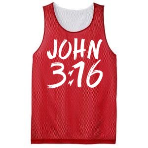 John 3:16 Mesh Reversible Basketball Jersey Tank