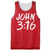 John 3:16 Mesh Reversible Basketball Jersey Tank