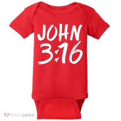 John 3:16 Baby Bodysuit