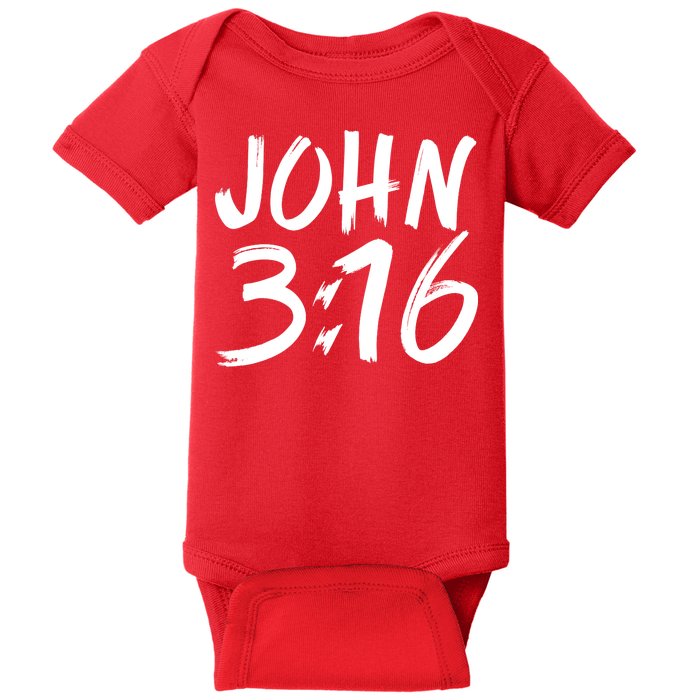 John 3:16 Baby Bodysuit