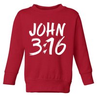 John 3:16 Toddler Sweatshirt
