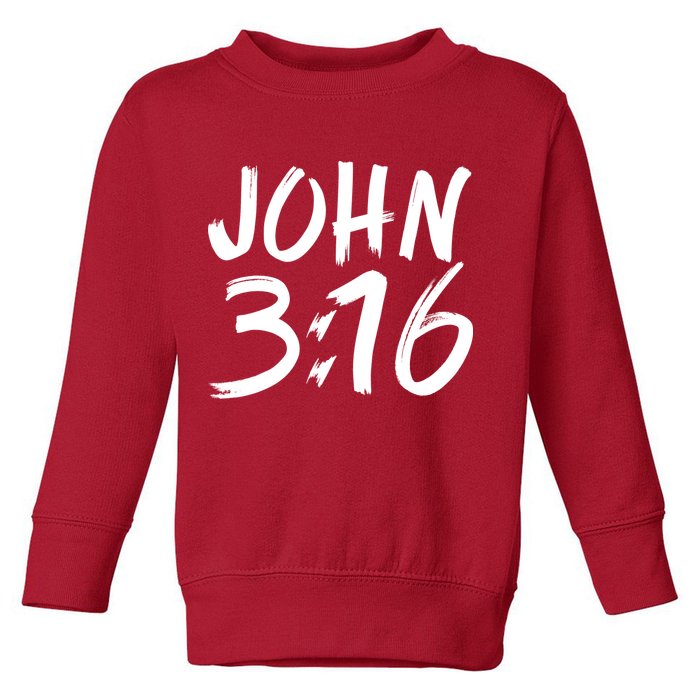 John 3:16 Toddler Sweatshirt
