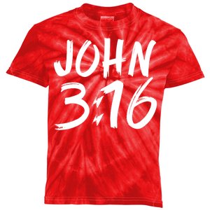 John 3:16 Kids Tie-Dye T-Shirt