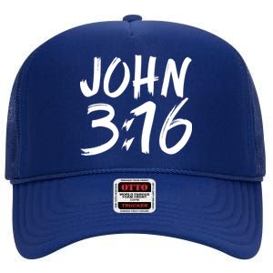 John 3:16 High Crown Mesh Back Trucker Hat