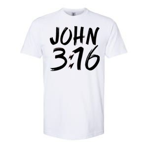 John 3:16 Softstyle CVC T-Shirt