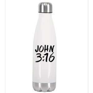 John 3:16 Stainless Steel Insulated Water Bottle