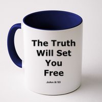 John 8:32 The Truth Will Set You Free Coffee Mug