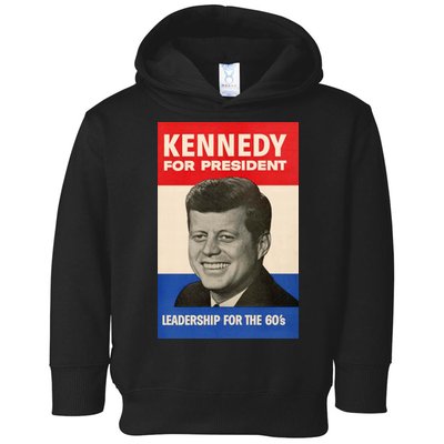 John F. Kennedy 1960 Campaign Poster Toddler Hoodie