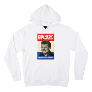 John F. Kennedy 1960 Campaign Poster Hoodie