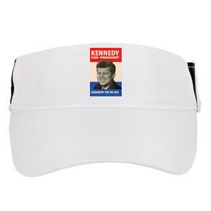 John F. Kennedy 1960 Campaign Poster Adult Drive Performance Visor