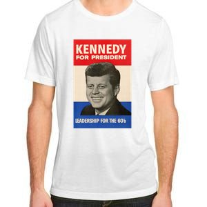 John F. Kennedy 1960 Campaign Poster Adult ChromaSoft Performance T-Shirt