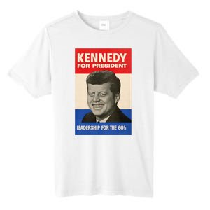 John F. Kennedy 1960 Campaign Poster Tall Fusion ChromaSoft Performance T-Shirt