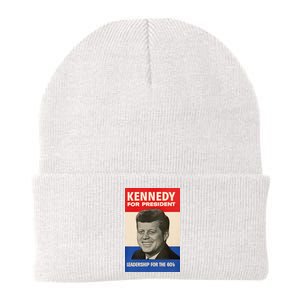 John F. Kennedy 1960 Campaign Poster Knit Cap Winter Beanie