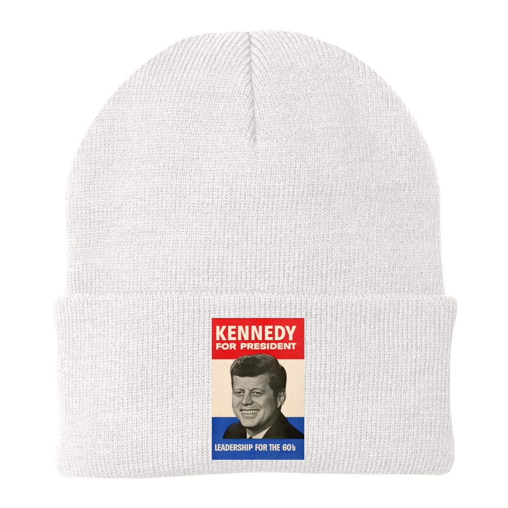 John F. Kennedy 1960 Campaign Poster Beanie