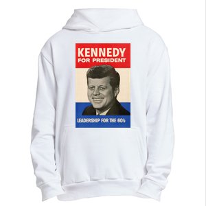 John F. Kennedy 1960 Campaign Poster Urban Pullover Hoodie