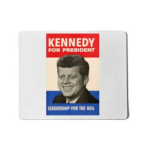 John F. Kennedy 1960 Campaign Poster Mousepad