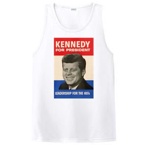 John F. Kennedy 1960 Campaign Poster PosiCharge Competitor Tank