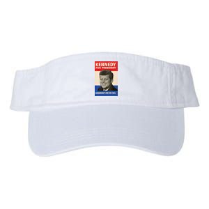 John F. Kennedy 1960 Campaign Poster Valucap Bio-Washed Visor