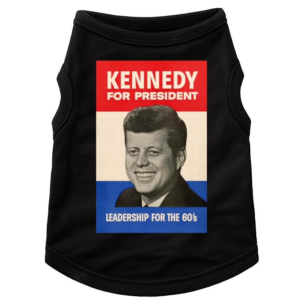 John F. Kennedy 1960 Campaign Vintage Poster Doggie Tank