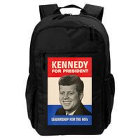 John F. Kennedy 1960 Campaign Vintage Poster Daily Commute Backpack