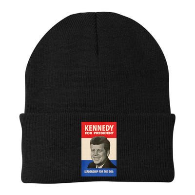 John F. Kennedy 1960 Campaign Vintage Poster Beanie