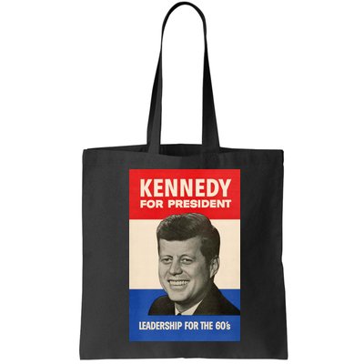 John F. Kennedy 1960 Campaign Vintage Poster Bag