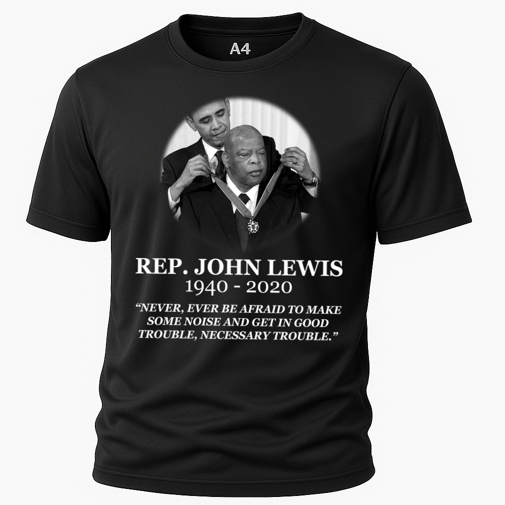 John Lewis Medal Of Freedom RIP 1940-2020 Cooling Performance Crew T-Shirt