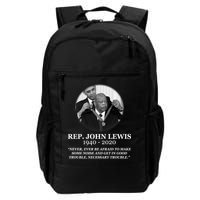 John Lewis Medal Of Freedom RIP 1940-2020 Backpack