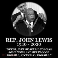 John Lewis Medal Of Freedom RIP 1940-2020 Premium T-Shirt